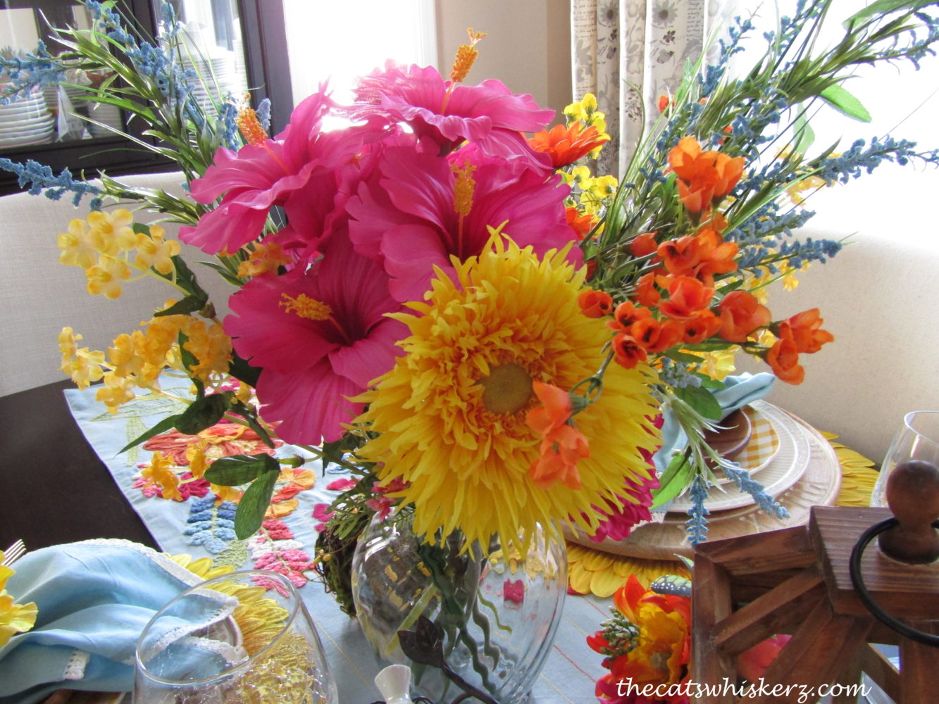 A spring tablescape - thecatswhiskerz site